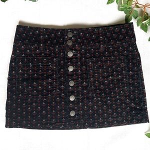 Free People 💫 corduroy skirt